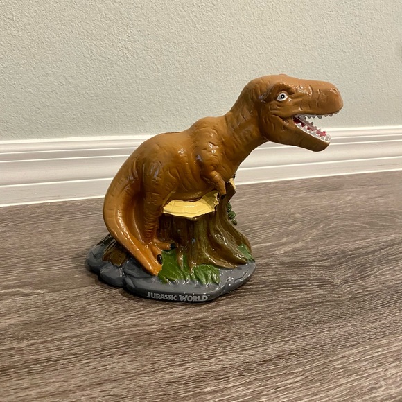 Universal Other Jurassic World Trex Coin Bank Collectible Poshmark